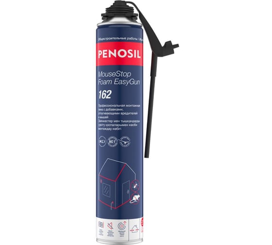 Пена монтажная профессиональная PENOSIL MouseStop Foam EasyGun 750 мл A1685Z