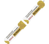 Клей-герметик полиуретановый строительный SANZ PU MASTER 40 , бежевый RAL 1013, 600мл PU-M-BE-1013