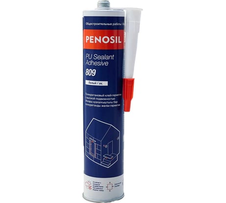 Клей-герметик полиуретановый PENOSIL PU Sealant Adhesive 809 280 мл серый H0041Z