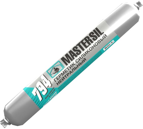 Герметик силиконовый Mastersil 794 нейтральный бесцветный 600 мл (арт.1567Са) 1567/Са