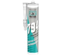 Герметик силиконовый Mastersil 794 нейтральный бесцветный 280 мл (арт.) 1224/Са