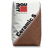 Затирка для швов пластичной консистенции Baumit Ceramic S, Антрацит, 25 кг Ceramic S, Антрацит, 25 кг (1604)