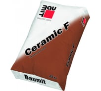 Затирка для швов Baumit Ceramic F полусухой консистенции, Бежевый, 25 кг Ceramic F, Бежевый, 25 кг (1608)