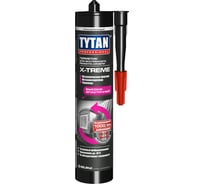 Каучуковый герметик для кровли TYTAN PROFESSIONAL Х-Treme 19037, 310 мл, прозрачный 282790