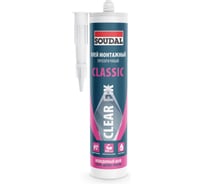 Клей Soudal 280mL Construction Adhesive CLEAR FIX CLASSIC 199076