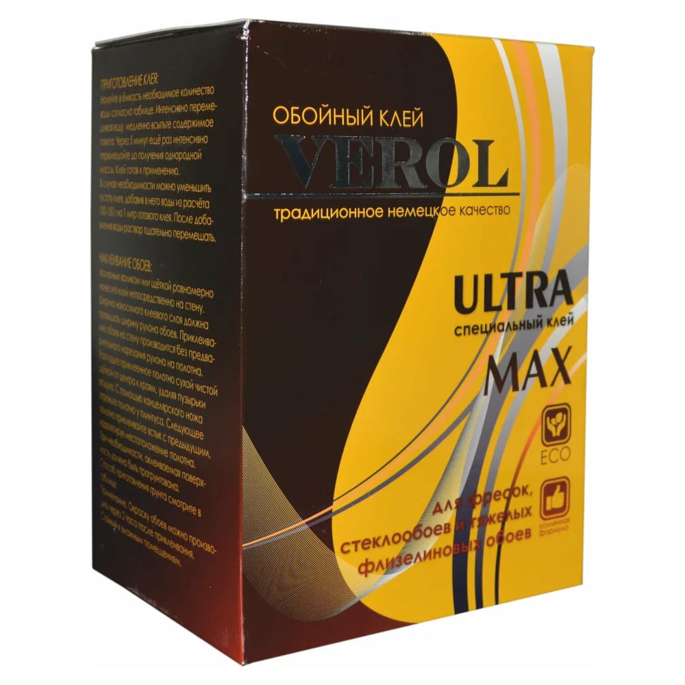 Обойный клей Verol Ultra МАХ 500 гр 489 - выгодная цена, отзывы ...