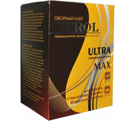 Обойный клей Verol Ultra МАХ 500 гр 489