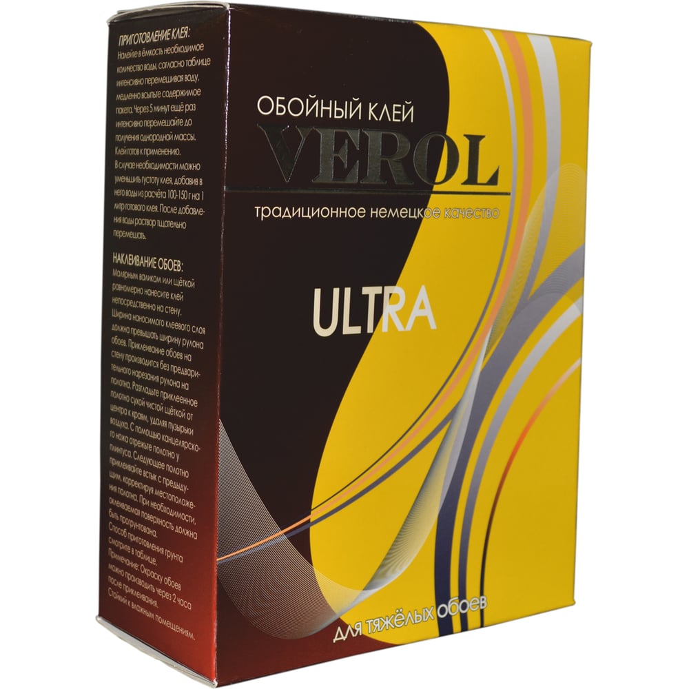 Обойный клей Verol Ultra 250 гр 120 - выгодная цена, отзывы ...