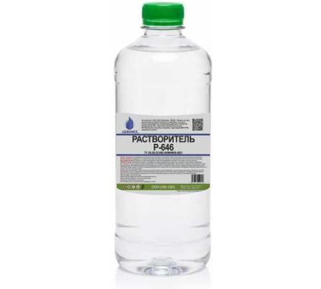 Растворитель AKROMIX Р-646 ТУ 20.30.22-002-40060058-2021 ПЭТ 0,9л (коробка по 20шт) r646sol900ml