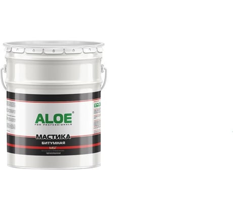 Битумная гидроизоляционная мастика ALOE МБГ 20кг 010225