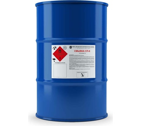 Смывка ЗАГОРСКИЙ ЛАКОКРАСОЧНЫЙ ЗАВОД СП-6 50 кг ZLK05244