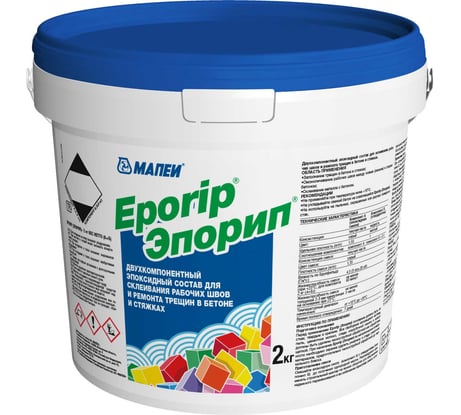 Ремонт трещин в бетоне и стяжках MAPEI Eporip FG01902