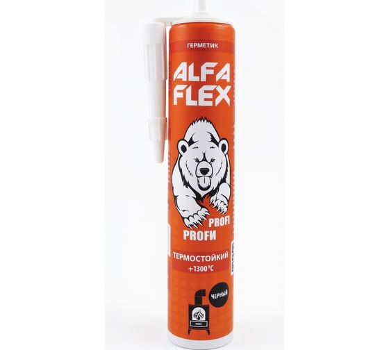 Герметик силикатный термостойкий ALFAFLEX 1300C «ALFA Flex» 310 мл 775747