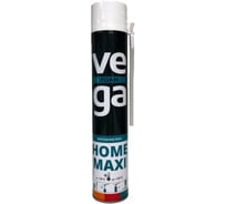 Пена монтажная VEGA Home Maxi бытовая, 750 мл HomeMaxi