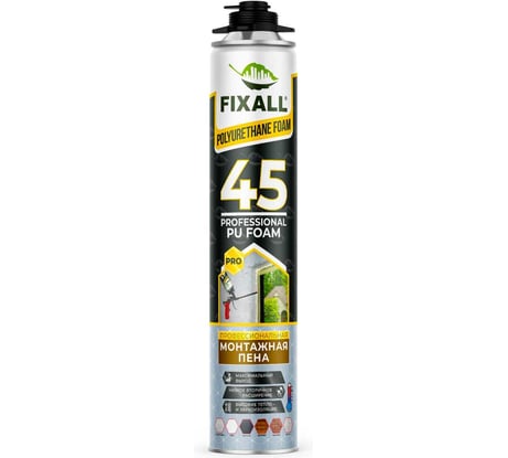Пена профессиональная FIXALL 45 PRO 750мл 7745