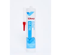 Нейтральный силиконовый герметик SANZ SZ-793 черный, 280 мл. 793-9005-B