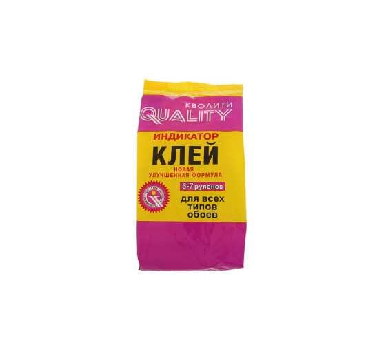 Обойный клей QUALITY Индикатор, пакет 200 гр 4660013350316 7265