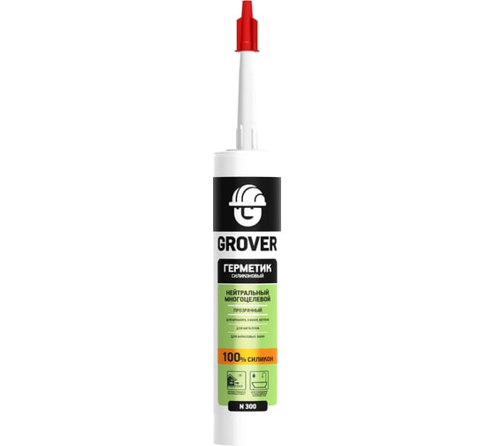 Герметик Grover N300 белый 0,28 л (ОАЭ) GRH756