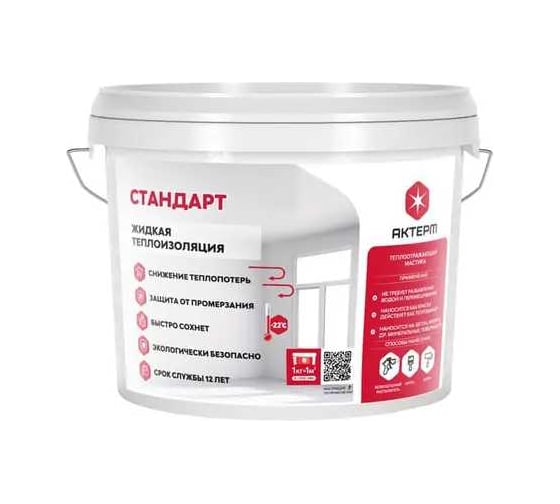 Теплоизоляционное покрытие АКТЕРМ Стандарт 20л 907071052