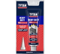 Монтажный каучуковый клей Tytan PROFESSIONAL HEAVY DUTY нанесение до -20 градусов, блистер, 100 мл 89649 223091