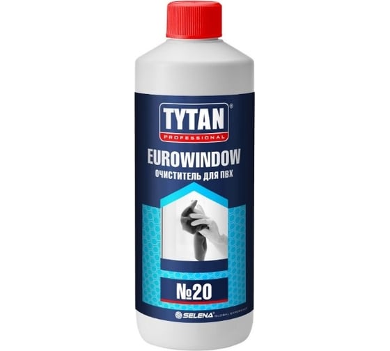 Очиститель для ПВХ Tytan PROFESSIONAL EUROWINDOW №20 950 мл 234905 234905