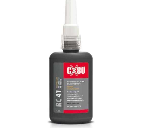 Вал-втулочный фиксатор средней прочности CX80 RC41 ANAEROBIC ADHESIVE (янтарный; 250 мл) 256