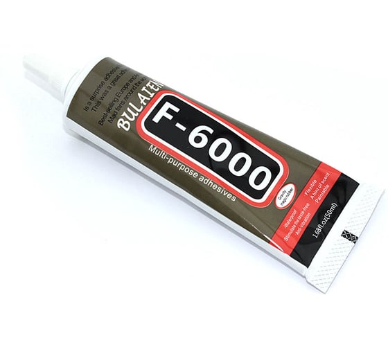 Клей Amperin Zhanlida F-6000 прозрачный 50мл 085416