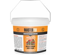 Уплотнительный герметик MASTERFIX ТЕПЛЫЙ ШОВ (для деревянного домостроения; белый; ведро; 2,8 л) 1540/3