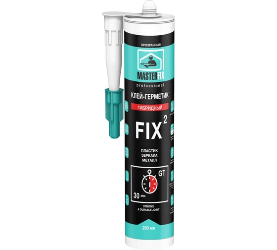 Гибридный клей-герметик MASTERFIX MS40 белый 280 мл 1760/3Ca