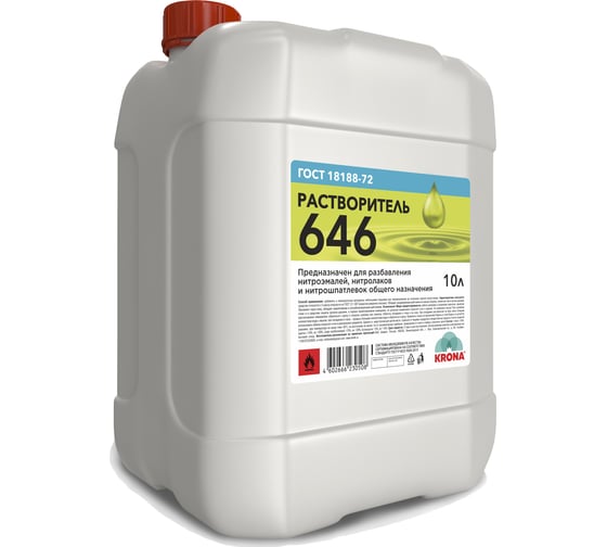 Растворитель ХИМИК 646 10 л 66230089