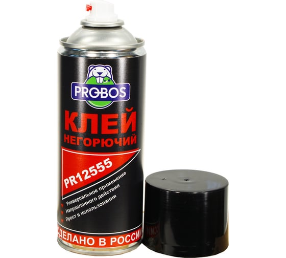 Клей негорючий PROBOS 520 мл, аэрозоль PR12555