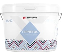 Акриловый герметик ECOROOM AS-12 (паропроницаемый; белый; 7 кг) E-Герм-4183/7