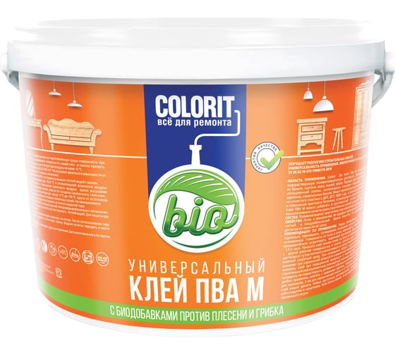 Универсальный клей ХимПродукт COLORIT ПВА-М 0,95 кг ПВАУ095