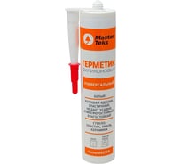 Силиконовый универсальный герметик MASTERTEKS Homemaster 260 мл, белый 230199