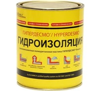 Полиуретановая гидроизоляция ГИПЕРДЕСМО КЛАССИК (1 кг; серый) 2017040ГК