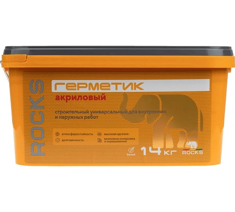 Акриловый герметик ROCKS 14кг 031