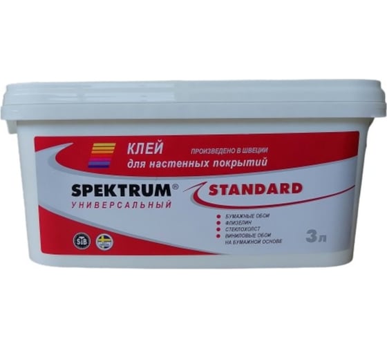 Клей Spektrum Стандард  3 л 11005 1