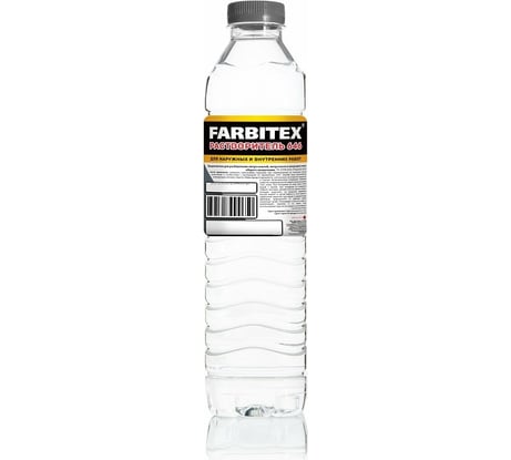 Растворитель 646 Farbitex (0.4 л; ПЭТ) 4100003321