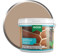 Акриловый герметик Farbitex (шовный; высокоэластичный; сосна; 6 кг) 4300005102