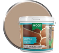 Акриловый герметик Farbitex (шовный; высокоэластичный; сосна; 24 кг) 4300005100