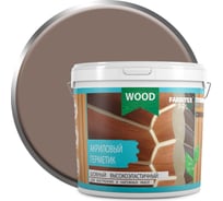 Акриловый герметик Farbitex (шовный; высокоэластичный; орех; 24 кг) 4300005097