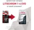 Затирка для швов LITOKOL LITOCHROM 1-6 EVO LE 140 (мокрый асфальт; 2 кг) 500160002 4