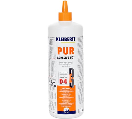 Клей в бутылке Kleiberit 1 кг KLB0502