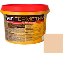 Акриловый герметик для срубов VGT бук, 15 кг 11607661