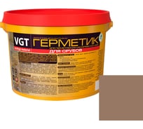 Акриловый герметик для срубов VGT махагон, 7 кг 11607664