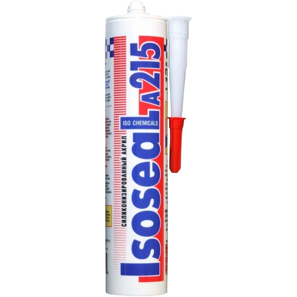 Профессиональный силиконизированный герметик Isoseal A215 (белый; 280 ...