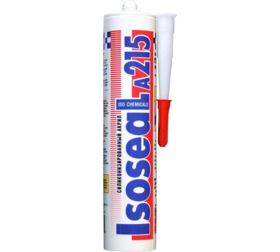 Профессиональный силиконизированный герметик Isoseal A215 (сосна; 280 мл) 2150411 1
