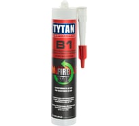 Противопожарный герметик TYTAN PROFESSIONAL FIRE STOP В1 силиконовый, белый, 310 мл 59918