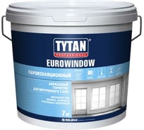 Акриловый герметик TYTAN PROFESSIONAL EUROWINDOW внутренний, пароизоляционный, белый, 7 кг 41320