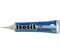 Герметик силиконовый универсальный Isosil S201 черный, 115 мл 2010708